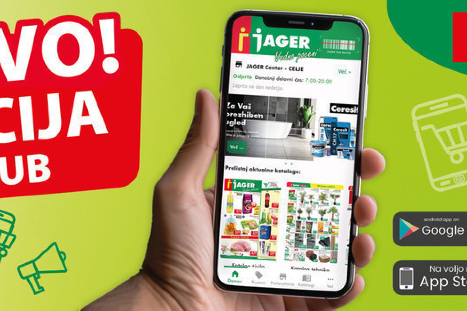 Mobilna aplikacija Jager