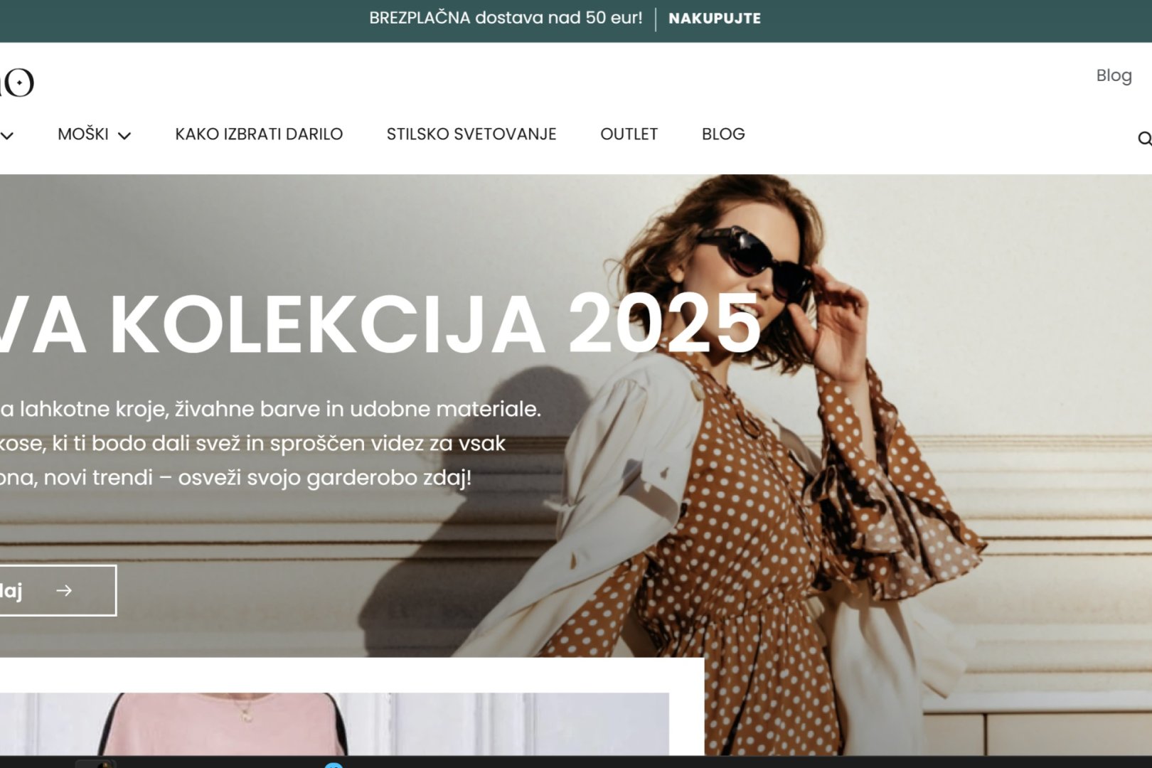 Spletna trgovina z oblačili